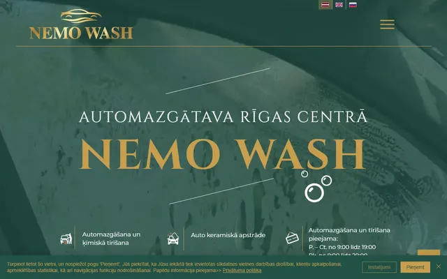 NEMO WASH — auto detailing studija